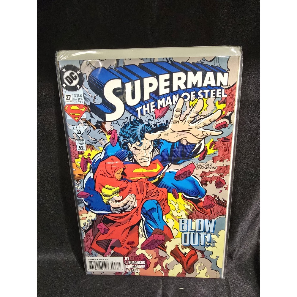 1993 DC Comics Superman The Man of Steel Blow Out # 27